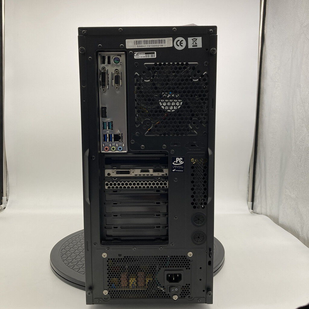 中古 GALLERIA XT(i7 8700/16GB/SSD512GB/HDD1TB/GTX1660Ti/W11H