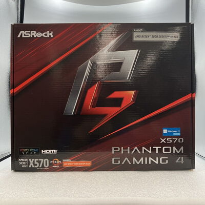 【新潟店】中古  ASRock X570 Phantom Gaming 4 (X570 AM4 ATX DDR4) 140055 