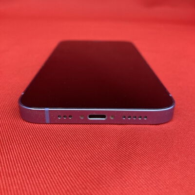 【千葉店】中古  【au】Apple iPhone12 6.1インチ 64GB (パープル)  MJNH3J/A 147144 