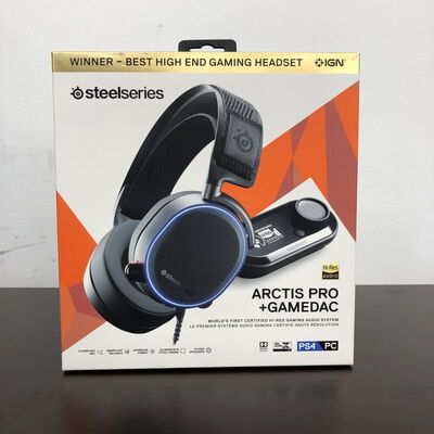 【長野稲里店】中古  steelseries　Arctis Pro + GameDAC [ブラック] 5110000952 