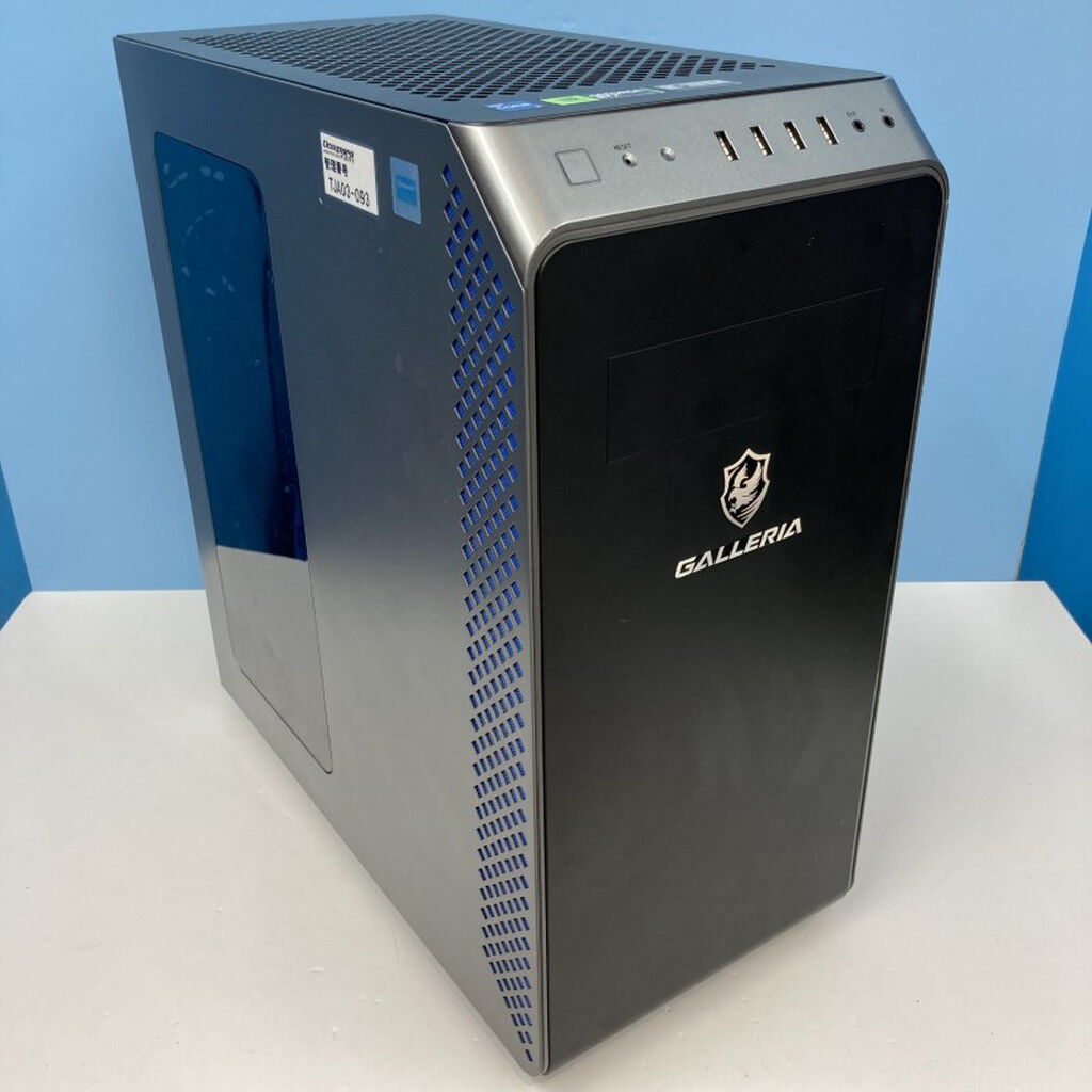 中古 GALLERIA XA7C-R46T (i7 13700F/32GB/SSD500GB/RTX4060Ti 8GB