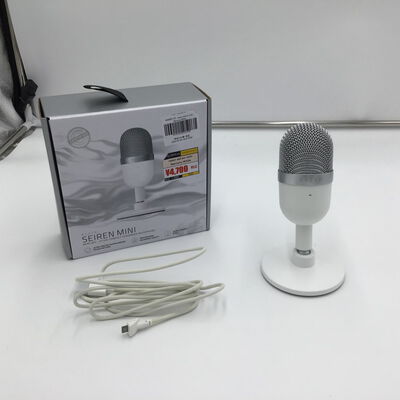【白山FM松任店】中古  razer seiren mini　Mercury White 4950001107 