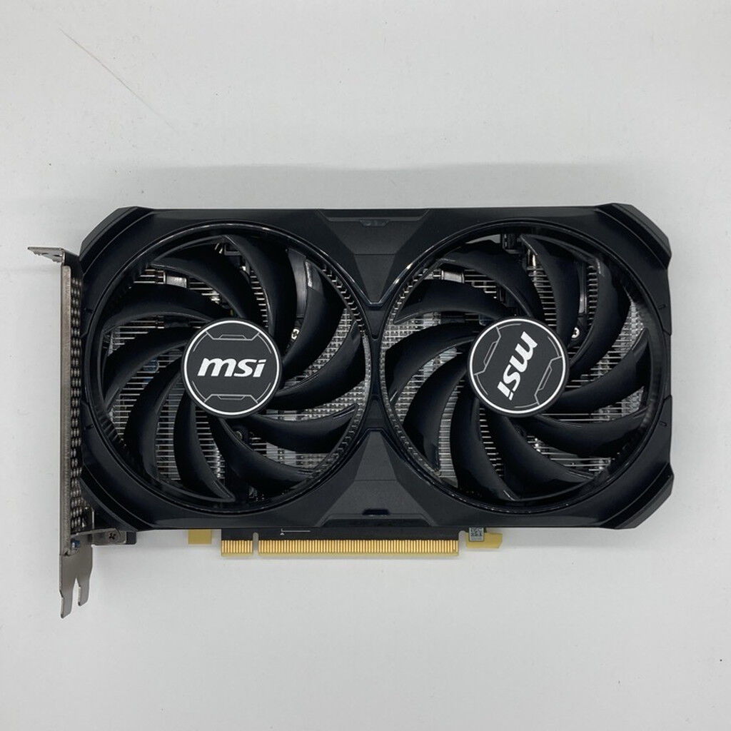 中古 MSI GeForce RTX 4060 Ti VENTUS 2X BLACK 8G OC(RTX4060Ti 8GB