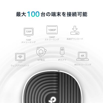 TP-Link  Deco S7(1-pack)(JP) AC1900 メッシュWi-Fiユニット 