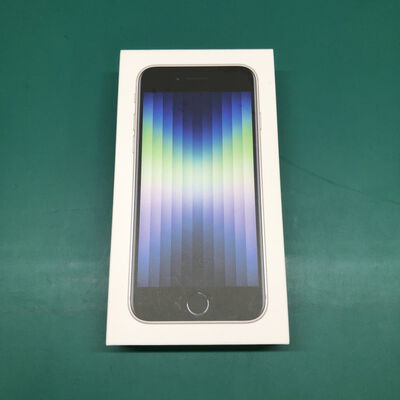 【津ラッツ店】中古  【au版SIMフリー】Apple iPhoneSE 4.7インチ (第3世代) 64GB (スターライト) MMYD3J/A 154840 