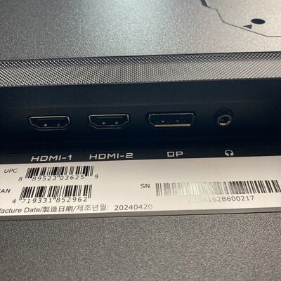 【広島店】中古  GIGABYTE GS32Q (31.5"W 2H1DP 1ms IPS 170Hz WQHD) 3320005281 