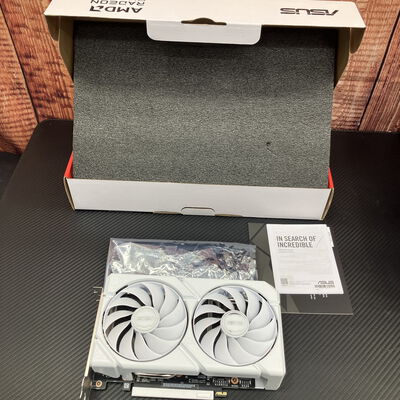 【富士青葉店】中古  ASUS DUAL-RX9060XT-16G-WHITE (RX9060XT 16G) 5070001640 