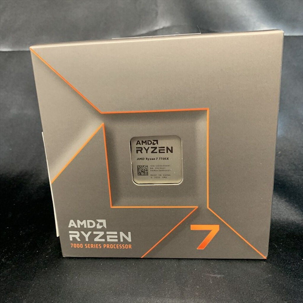 中古 AMD Ryzen 7 7700X (AM5/4.5GHz/40M/C8/T16/105W 152463 （374879