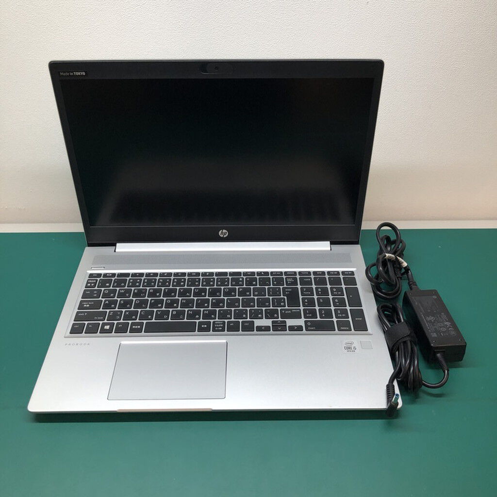 【12ヵ月保証】中古ノートパソコン SSD 第10世代CPU HP ProBook 450 G7(Win10x64)  中古 Core i5-1.6GHz(10210U)/メモリ8GB/SSD256GB/15.6インチ/Webカメラ [並品] 2020年頃購入 TK Amazon.co.jp: 【整備済み品】 HP Probook 450 G7 第10世代 i5