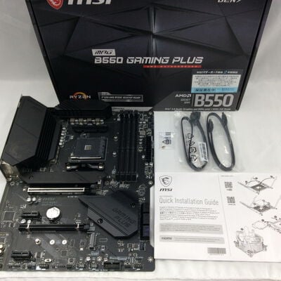 【浜松店】中古  MSI MPG B550 GAMING PLUS (B550 AM4 ATX DDR4) 142929 