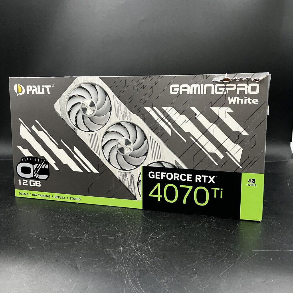 中古 PALIT GeForce RTX4070 Ti GamingPro White OC 3120023280