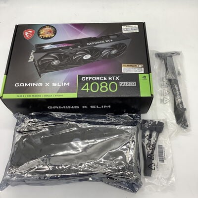 【堺七道店】中古  MSI GeForce RTX 4080 SUPER 16G GAMING X SLIM (RTX4080 SUPER 16GB) 164266 