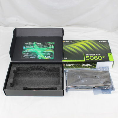 【通販センター】中古  Palit NE7506T019P1-GB2062D(RTX5060Ti Dual 8G) 178252 