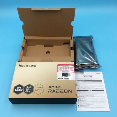 【秋葉原本店】中古  玄人志向 RD-RX9060XT-E16GB/DF (RX9060XT 16G) 179907 