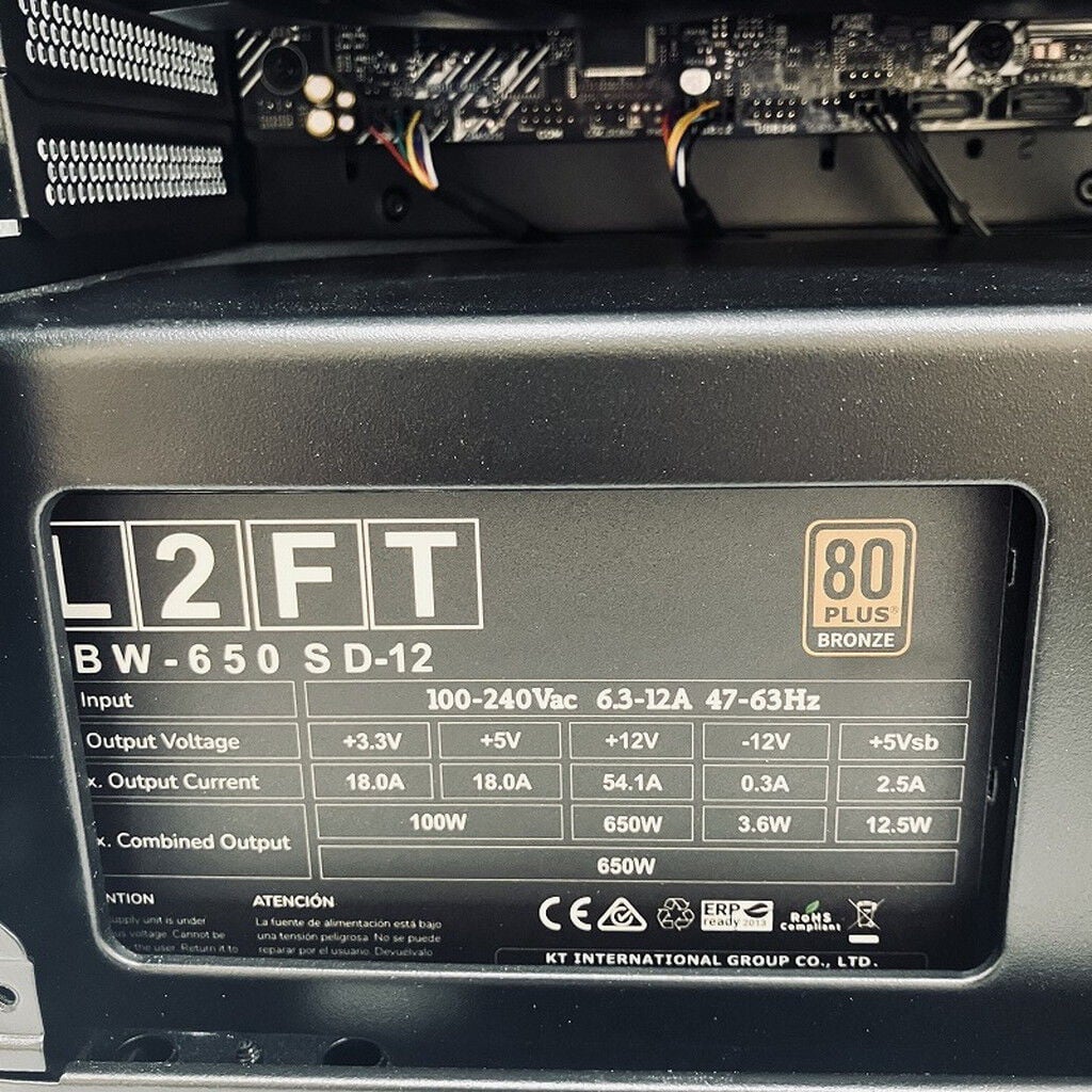 中古 デスクトップPC(Ryzen 7 5800X/16GB/SSD512GB/RX7600/W11H