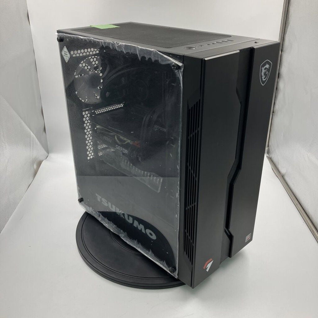 中古 TSUKUMO MS-7C91 2.0 (Ryzen 9 3900X/64GB/SSD1TB/RTX3070