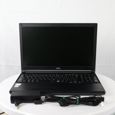 【通販センター】中古  Fujitsu LIFEBOOK A579/BW FMVA6400XD(Intel Core i5 8265U/8GB/HDD500GB/DVD Reader/オンボード/15.6/1366x768/Wi-Fi/W11H64 MAR) 185454 