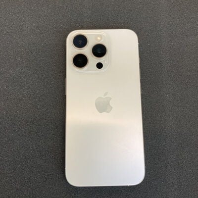【京都店】中古  【国内版SIMフリー】Apple iPhone15 Pro 6.1インチ 256GB ホワイトチタニウム MTUD3J/A 161222 