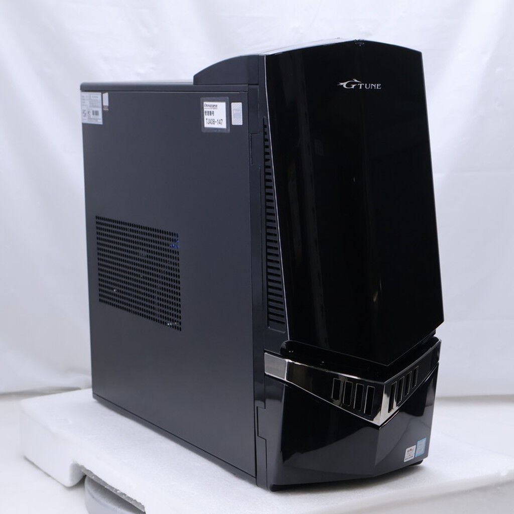Mouse computer i7-8700K ￼ 中古 mouse G-Tune(Intel Core i7 8700K/16GB DDR4 (PC4)/SSD500GB/DVD