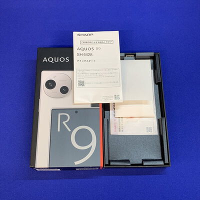 【横浜駅前店】中古  AQUOS R9（12GB/256GB） ホワイト（SIMフリー版）SH-M28-W 3480036968 