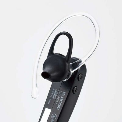 エレコム  LBT-HS11BK (Bluetoothハンズフリーヘッドセット ブラック) 