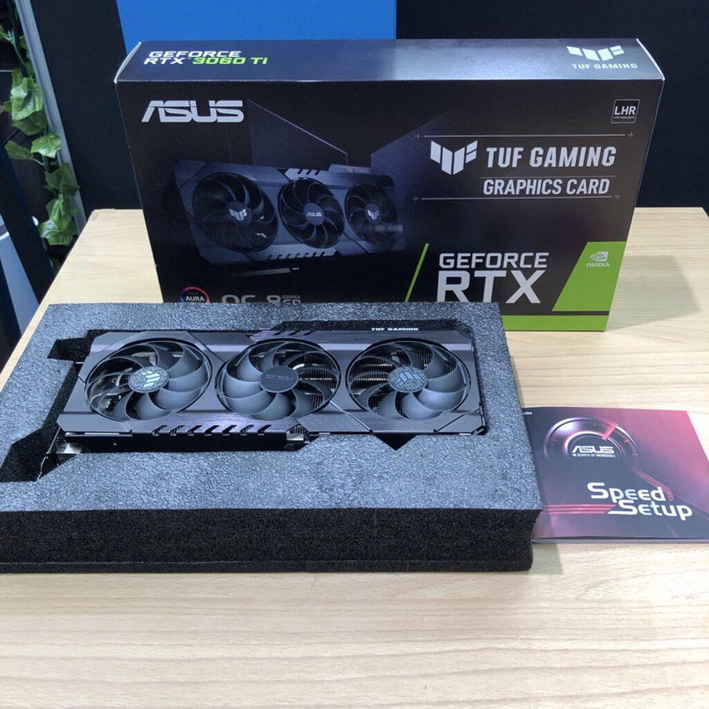中古 ASUS TUF-RTX3060TI-O8G-GAMING (RTX3060Ti 8GB) 144187