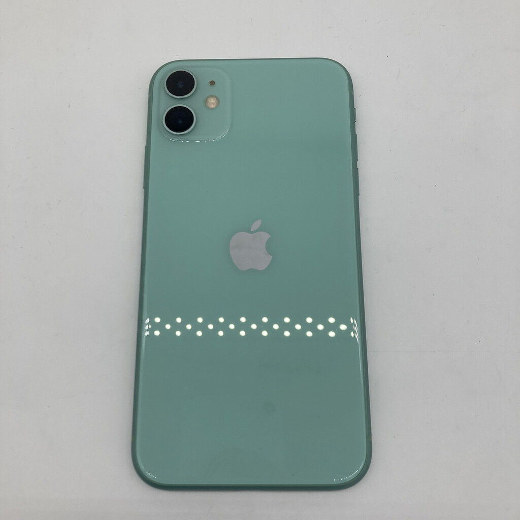 中古 【SIMロック解除済み】【au】 Apple iPhone11 64GB (グリーン