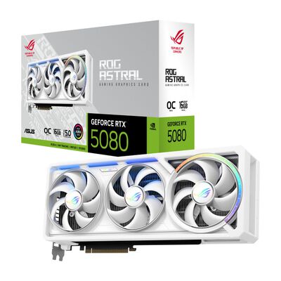 ASUS  ROG-ASTRAL-RTX5080-O16G-WHITE (GeForce RTX 5080 16GB) 