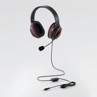エレコム  HS-G30BK (ゲーミングヘッドセット ブラック) 