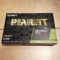 中古  Palit NE6166T018J9-1160C(GTX1660Ti Dual 6G) 192413 