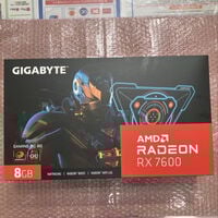 中古  Gigabyte Radeon Rx 7600 Gaming Oc 8g Amd 8 Gb Gddr6 5160000580 