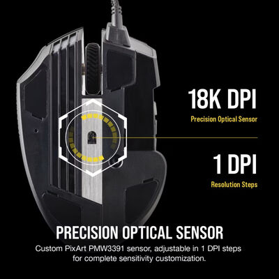 Corsair  SCIMITAR RGB ELITE CH-9304211-AP (ゲーミングマウス ブラック) 