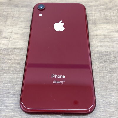 【宇都宮鶴田店】中古  Apple iPhoneXR 6.1インチ 128GB (PRODUCT)RED 国内版SIMロックフリー MT0N2J/A 138386 