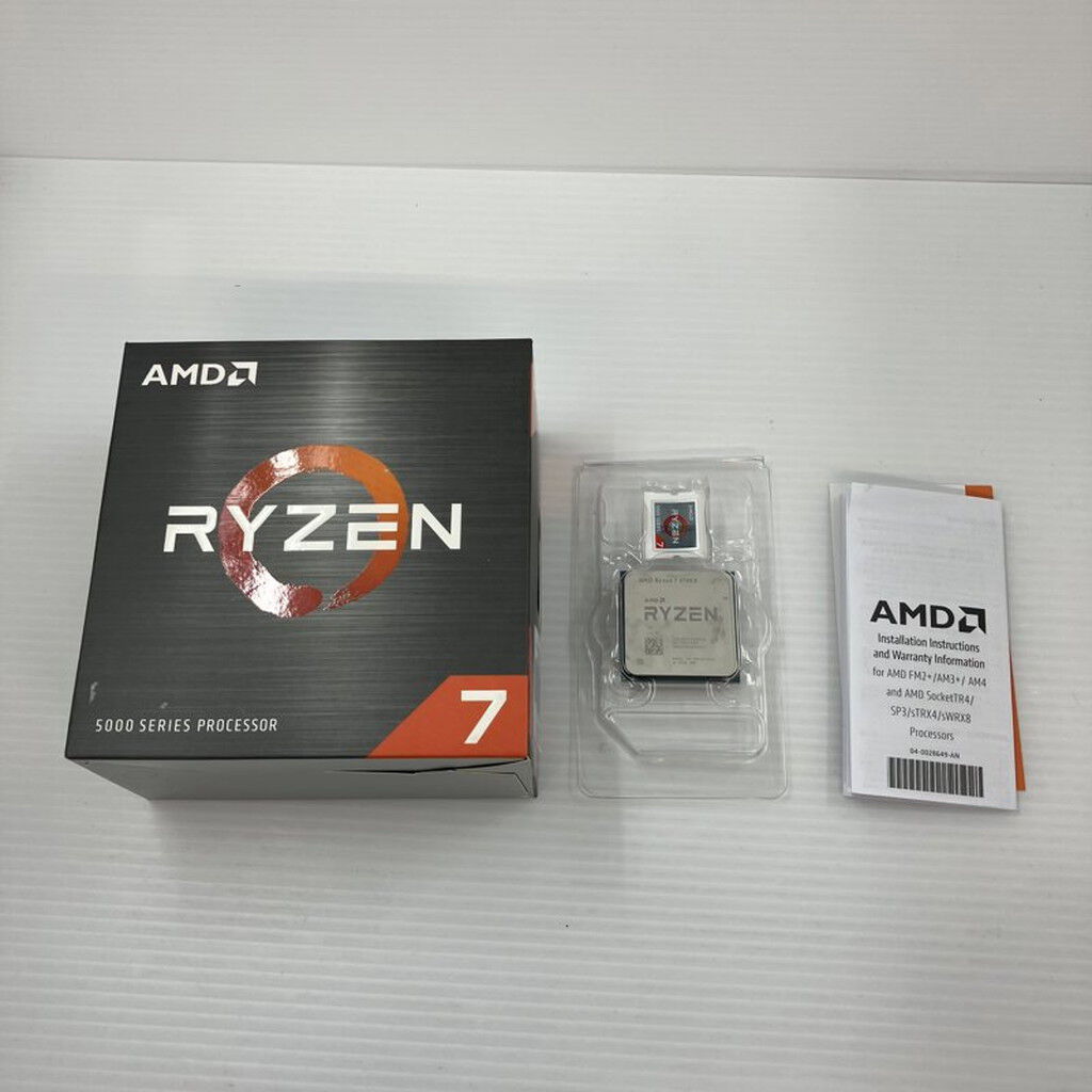 中古 AMD Ryzen 7 5700X (AM4/3.4GHz/36M/C8/T16/65W) 150182 （373726