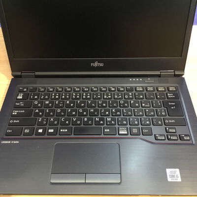 【松山環状枝松店】中古  FUJITSU LIFEBOOK U7410 (INTEL Core i5 10310U 1.7GHz/16GB/SSD256GB/-/オンボード/14/1366x768/Wi-Fi/WEBCAM/W11H64/Microsoft Office Home and Business 2024付) 180536 