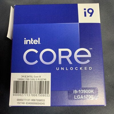 【横浜駅前店】中古  INTEL Core i9 13900K(1700/3.0G/36M/C24/T32) 152748 