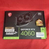 中古  MSI GeForce RTX 4060 VENTUS 2X BLACK 8G OC (RTX4060 8GB) 158792 