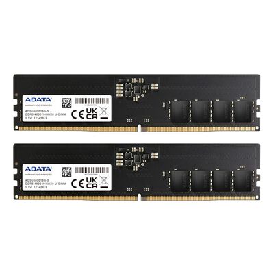 ADATA  AD5U480016G-D-DP (DDR5 PC5-38400 16GB 2枚組) ドスパラ限定モデル 