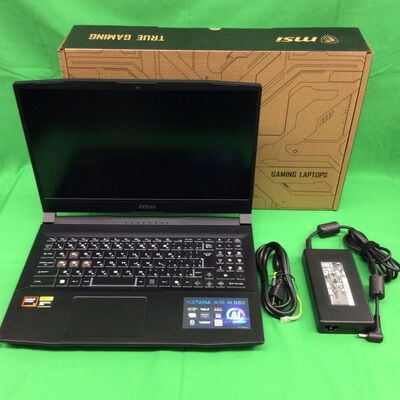 【川崎店】中古  Msi Katana-A15-AI-B8VE(Ryzen 7 8845HS/32GB/SSD1TB/RTX4050/15.6inch/FHD/144Hz/有線LAN/WiFi/W11H) 3170007534 
