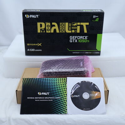 【通販センター】中古  Palit NE5105T018G1-1070F(GTX1050Ti 4G GDR5 STORMX) 133576 