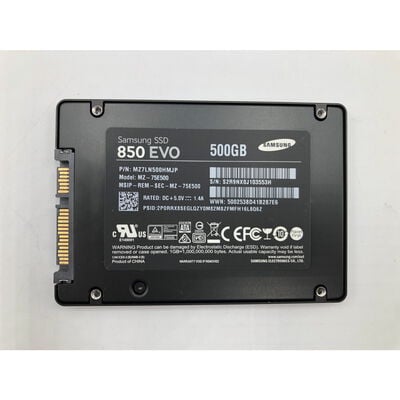 【水戸赤塚店】中古  SAMSUNG 850 EVO 500GB (2.5インチ SSD 500GB SATA) 191445 
