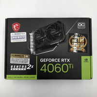 中古  MSI GeForce RTX 4060 Ti VENTUS 2X BLACK 8G OC (RTX4060Ti 8GB) 158559 