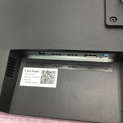【白山FM松任店】中古  Viewsonic VX2728J2-7 (27"W 2H1DP IPS 240Hz) 4950001505 