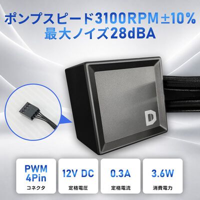 ドスパラセレクト  L360M2-BK (360mm ブラック) 