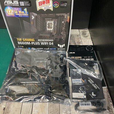 【広島店】中古  ASUS TUF GAMING B660M-PLUS WIFI D4(B660 mATX DDR4 150354 
