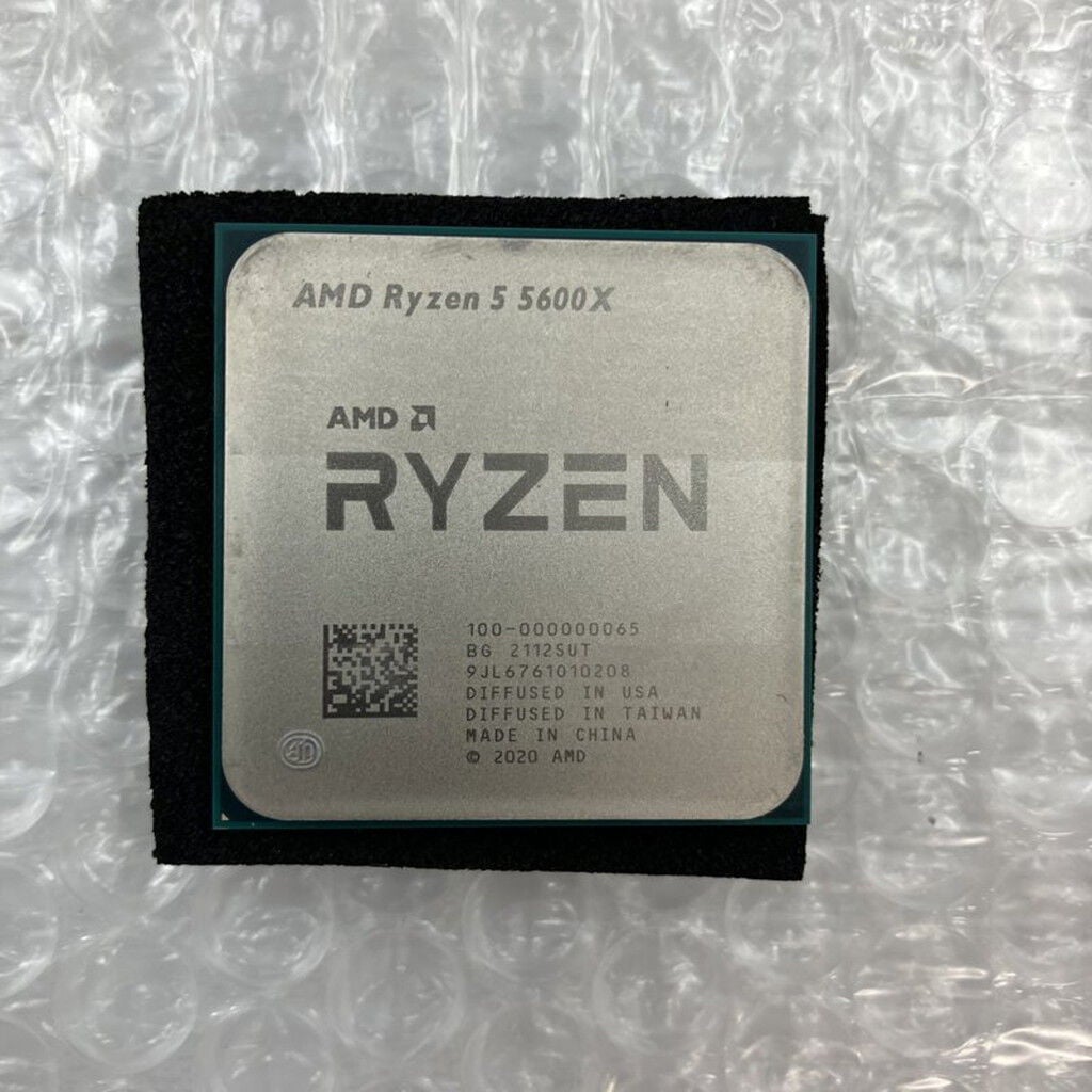 中古 AMD Ryzen 5 5600X (AM4/3.7/35M/C6/T12/65W) 143916 （379307