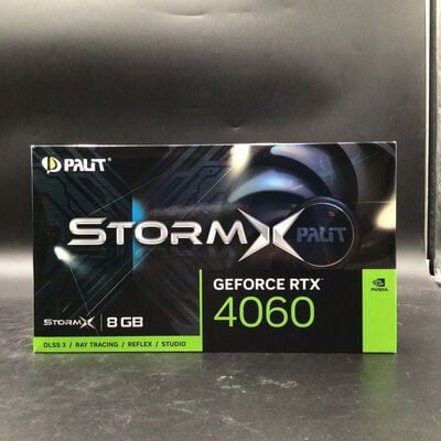 【秋葉原本店】中古  Palit_GeForce_RTX4060_STORMX_8GB_NE64060019P1-1070F(8GB_PCI-E) 3410013505 