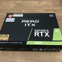 中古  MSI GeForce RTX 3060 AERO ITX 12G OC（RTX3060 12GB） 3480036288 