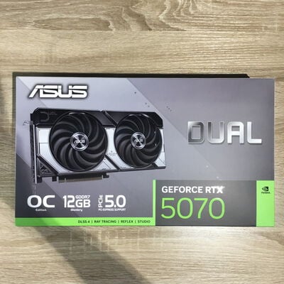 【松山環状枝松店】中古  ASUS DUAL-RTX5070-O12G (RTX5070 12GB) 4560001670 