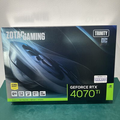 【浦添城間店(沖縄)】中古  ZOTAC ZT-D40710J-10P (RTX4070Ti 12GB) 154201 